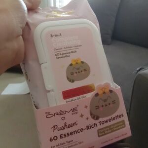 The Cream Shop 3 N 1 Complete Cleansing wipes . BRAND NEW AND SEALED